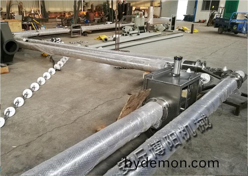 石粉管链式输送机怎样布局使用？