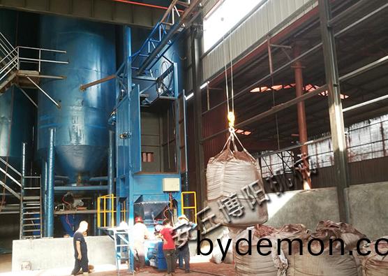 氧化铝粉为什么要用吨袋拆包机来拆卸呢？