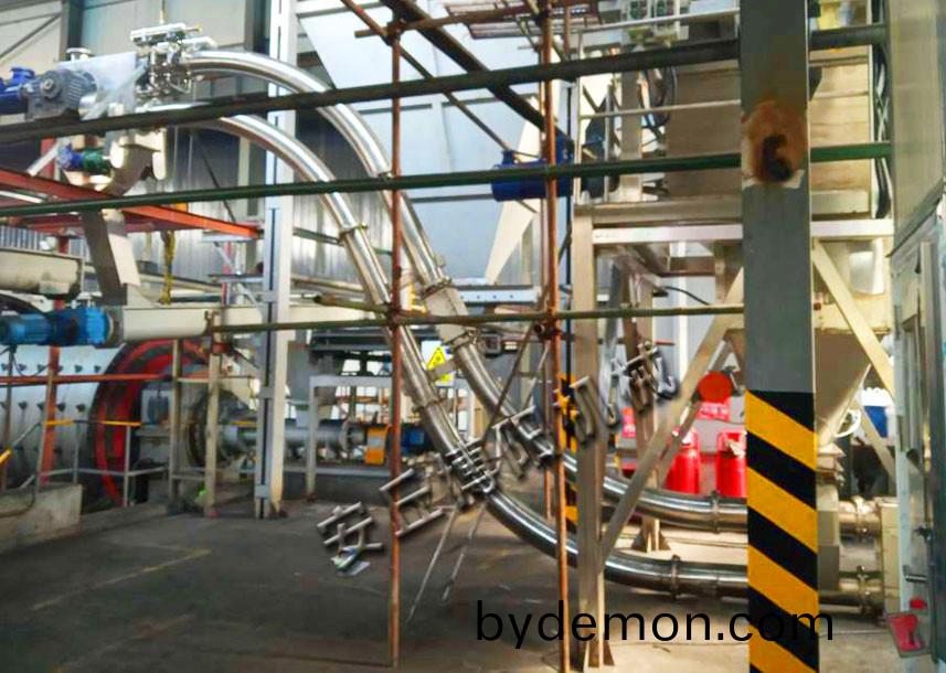 化工行业管链输送机是怎样布局的？