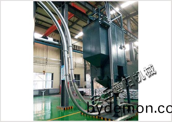 钙粉吨包破包机在配套设备时需要注意的一些事项