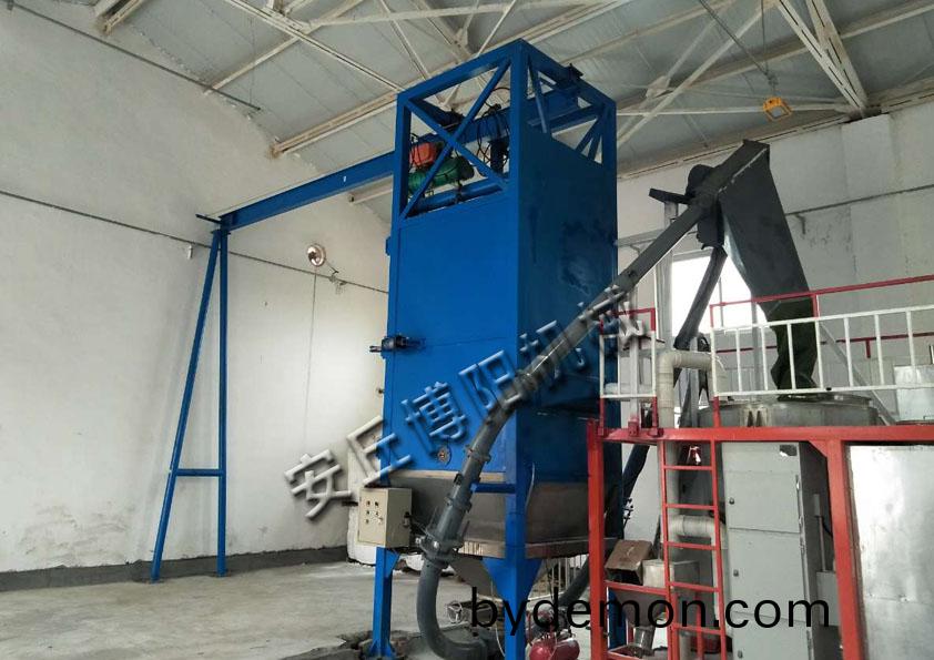 陶瓷颗粒吨袋拆包机能有效控制粉尘污染吗?