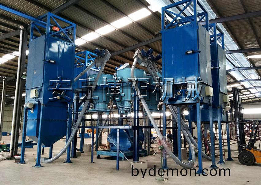 滑石粉吨袋破袋机的配套设备有哪些？