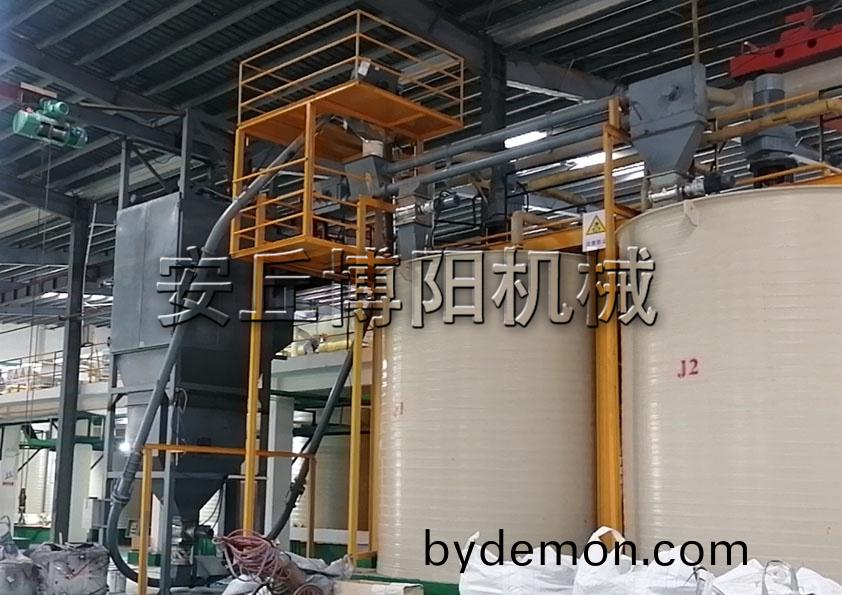 粉煤灰吨袋拆包机的工作原理和特点是什么呢？